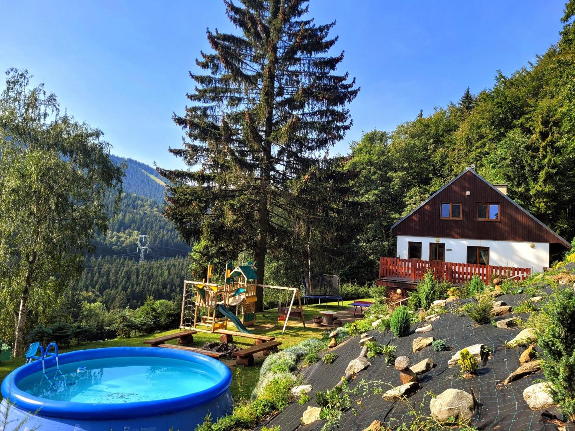 Chata U Vleku Kouty Nad Desnou Loučná nad Desnou Bagian luar foto