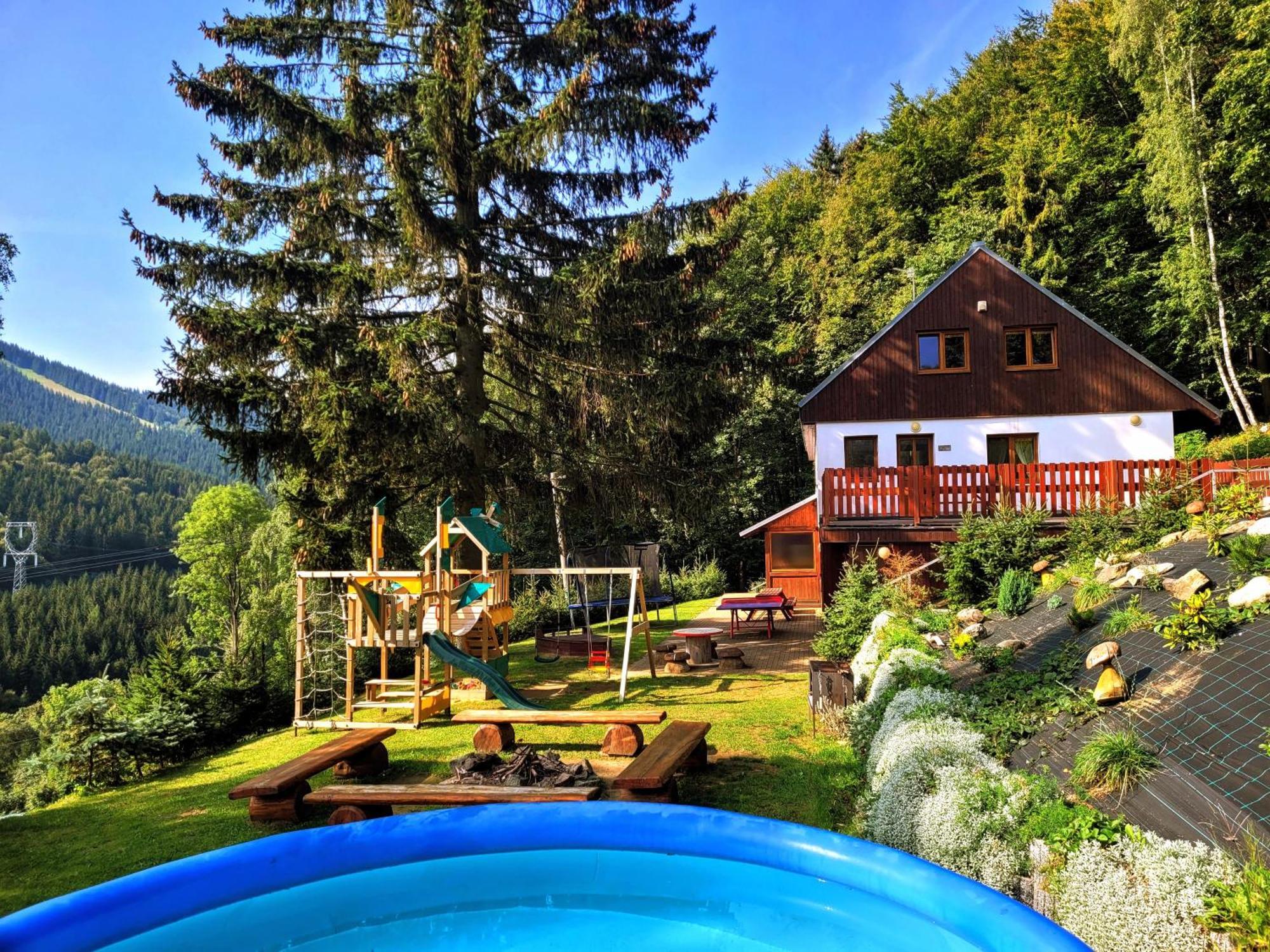 Chata U Vleku Kouty Nad Desnou Loučná nad Desnou Bagian luar foto